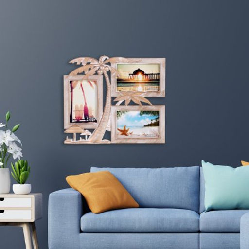 Фоторамка коллаж Отдых под пальмой 33,5х29 см / 714-10 /уп 48/3 фото - Галеонтрейд фото 2