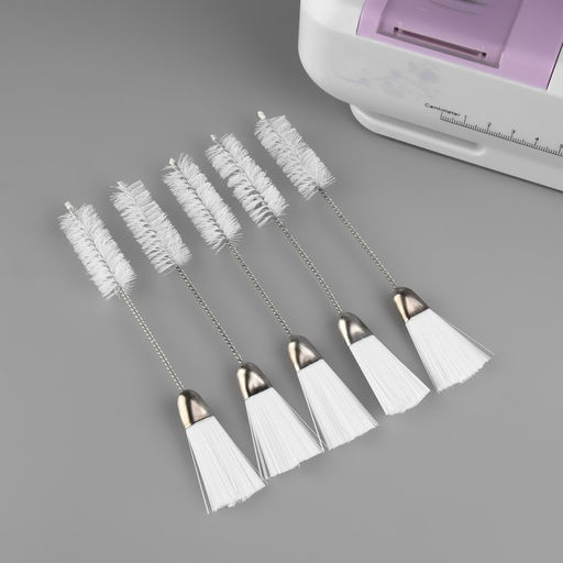 Щётки для чистки швейной машины, двусторонние, набор 5 шт., 15×2 см