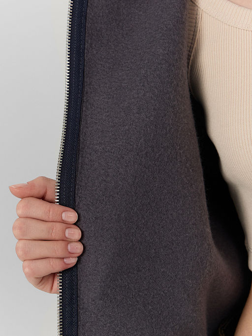 Толстовка женская серая с надписью The muse era - Mark formelle фото 7