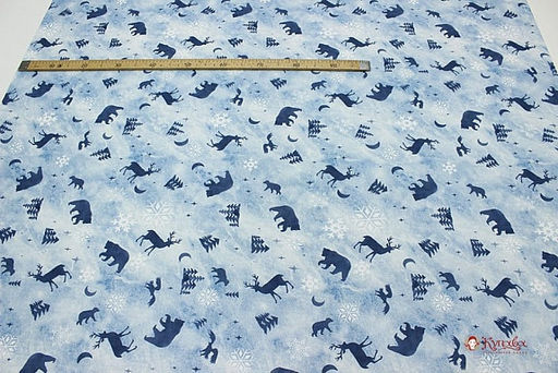 Рогожка Полярная ночь, ш.1.5м, хлопок-100%, 165гр/м.кв - Купава фото 4