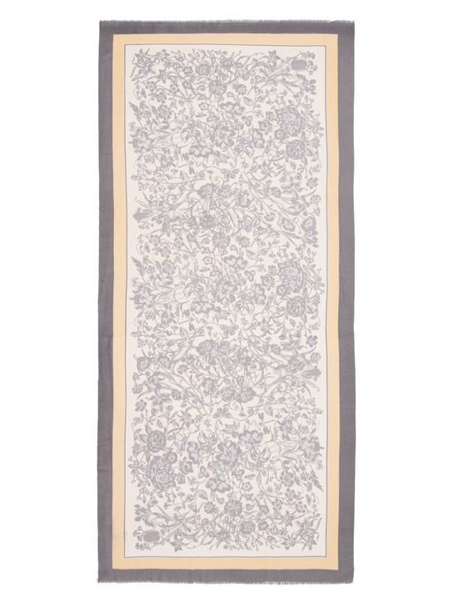 Палантин жен. виск+шерсть 90х200 LG33-608-19