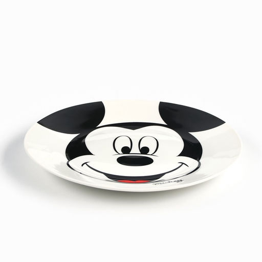 Тарелка плоская детская «Mickey», 20 см, керамика, Микки Маус