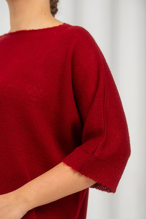 Джемпер Д-207 бордо - Angelika фото 8