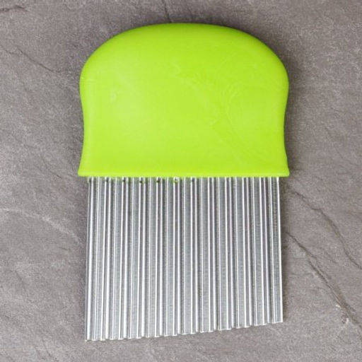 Овощерезка-нож рифленая / DE-240 /уп 240/ без цветной этикетки - Галеонтрейд фото 4