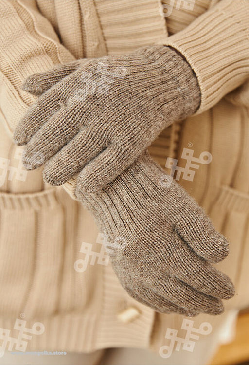 Перчатки детские из 100% монгольской шерсти (арт. 04165) - Тод оймс ххк фото 5