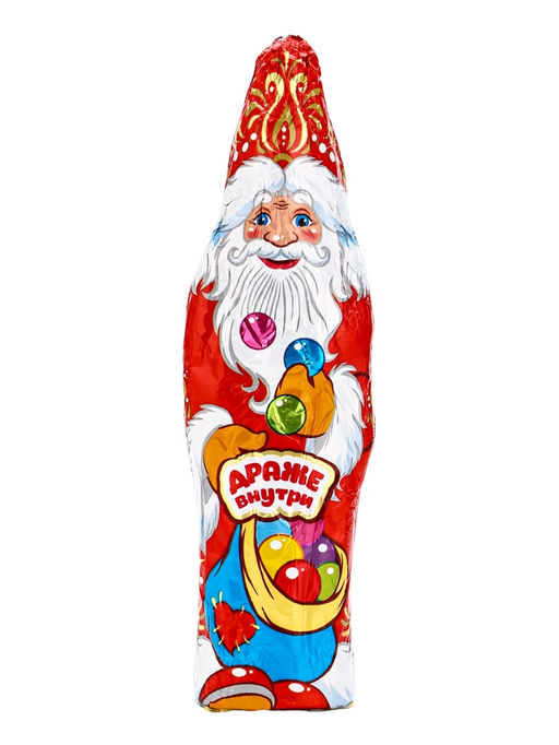 Фигурный шоколад Дед мороз, с драже внутри, кондитерская глазурь, 80 г - Simaland фото 2