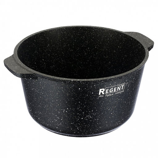 Кастрюля с антипригарным покрытием Cosmo 3,8л, д15см, h24см, s3,8мм, дно s4,5мм, стеклянная крышка с пароотводом, эргономичная ручки, литой алюминий, цветная коробка, Regent (Китай) - Домашняя мода фото 2