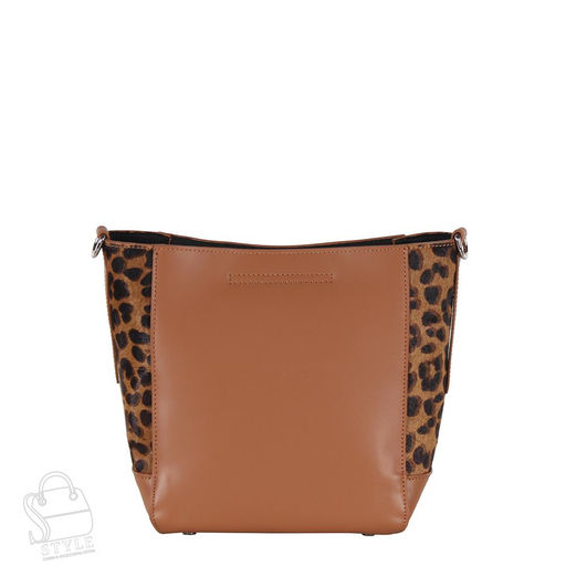 Сумка женская кожаная 3632VG leopard brown Vitelli Grassi в Новосибирске