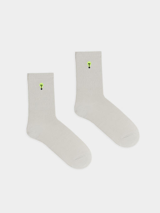 Цена за 5 пар! Носки мужские серые с рисунком в виде лампочки - Mark formelle фото 3