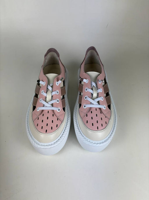 Кроссовки EDART 165.P.Lusi23.co. Розовый какао уценка  фото 4