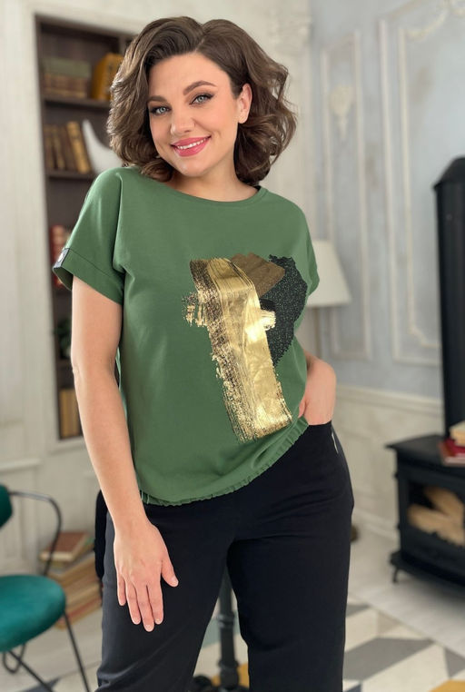 Футболка Rumoda 2123 зеленый