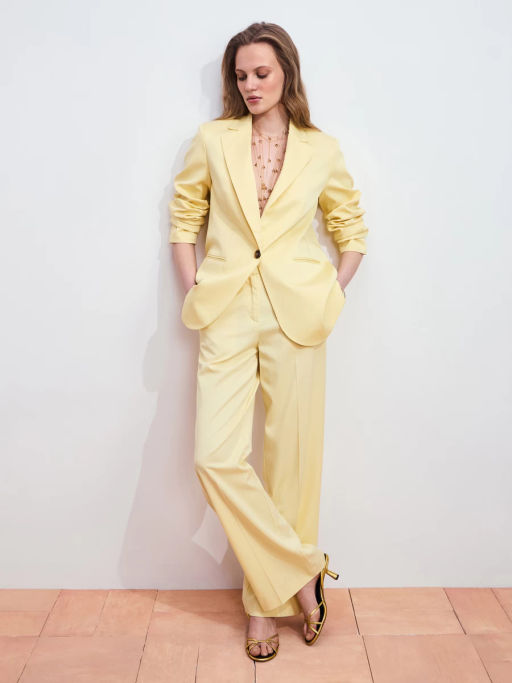 Однобортный жакет из тенселя ZR2605022506-9 / Zarina