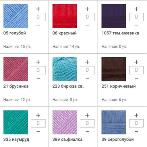 Цена за 5 мотков пряжи Перспективная