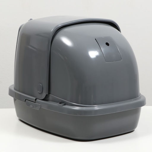 Туалет закрытый Айша 53 х 41 х 40 см, серый FIX - Пижон фото 3