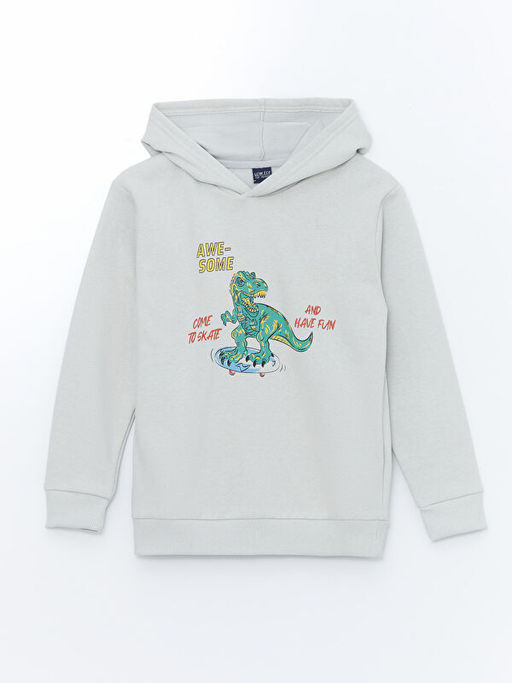 Kap??onlu Erkek ?ocuk Sweatshirt