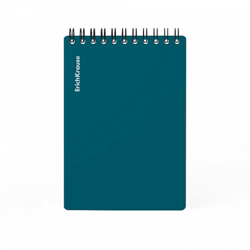 Цена за 4 шт. Блокнот с пластиковой обложкой на спирали ErichKrause Reef, А6, 80 листов, клетка_MIX-PACK  фото 4