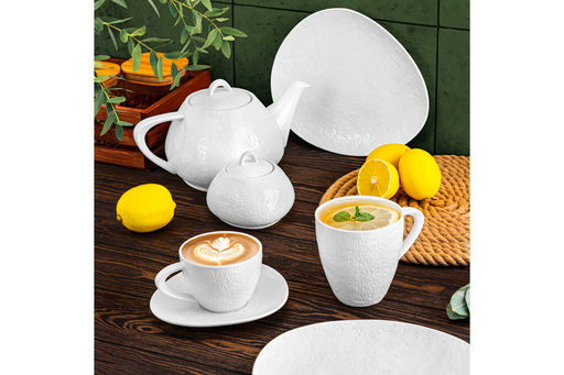 Чайник 1,18 л 24*16*13 см Арбер белый - Elan gallery фото 7