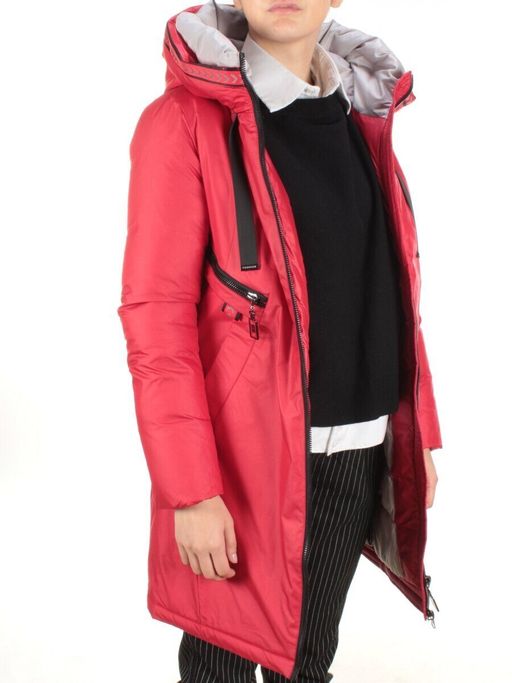 9903 RED Пальто зимнее женское AIGELIYA - Fashion фото 7