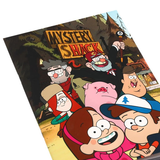 Блокнот А5, на скрепке, 40 листов, Гравити Фолз - Disney фото 5