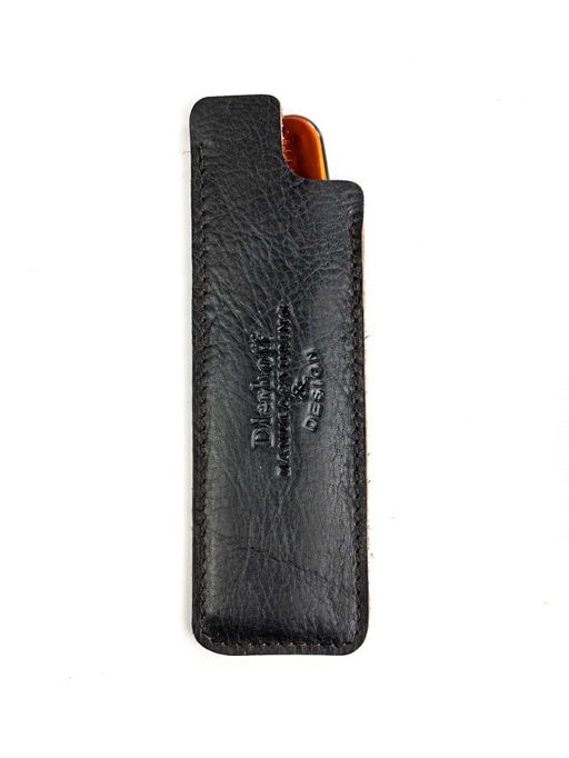 Расческа в кожаном чехле Dierhoff Д 586/10