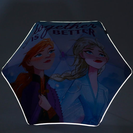 Зонт детский. Анна и Эльза, Холодное сердце, 6 спиц d=90 см - Disney фото 8