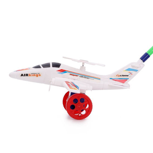 Каталка на палке Самолёт, цвета МИКС - Simaland фото 3