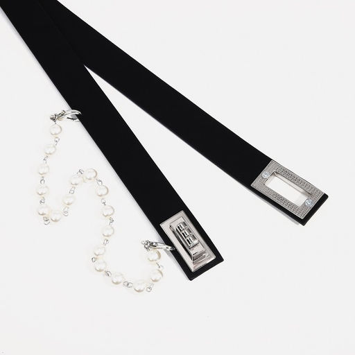 Ремень женский, ширина 2.4 см, пряжка металл, цвет чёрный - Simaland фото 3