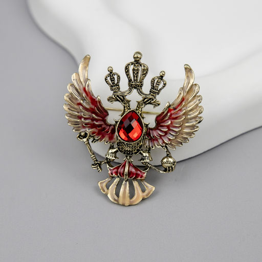 Брошь Арт. 3V-7592-Y - MyGemma фото 3