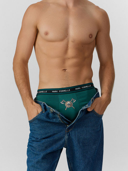 Трусы боксеры мужские в наборе, 2 шт - Mark formelle фото 8