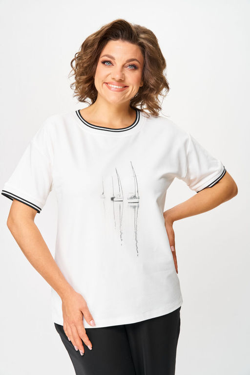 Футболка Rumoda 2263 молочный