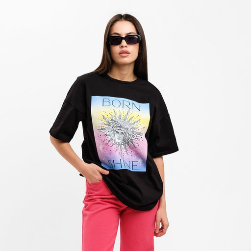 Футболка женская MIST Born shine, размер 40-42