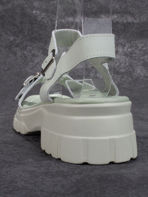 08-PEXL130-3 LT.GREEN Босоножки женские (натуральная кожа) - No name фото 5