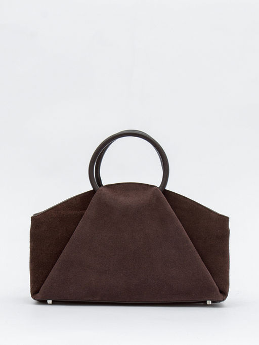 Сумка женская кожаная 1126MF coffee Polina&Eiterou в Новосибирске