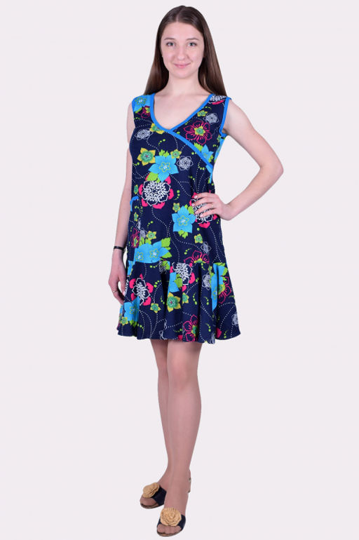 Арт. 634 Туника 48-52 (3 шт) Цвет:ассорти - Калинка фото 4