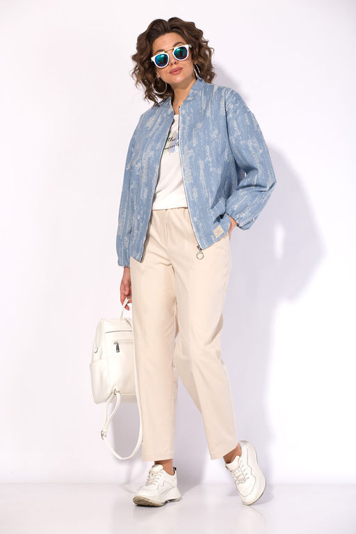 Жакет Liliana 1517 джинсовый