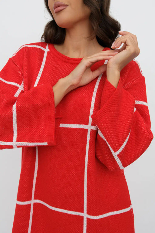 ЗЛАТА Платье 3-706/красный