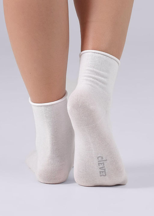 (CLE) Д307 носки жен. слабая резинка (ЧЗ)