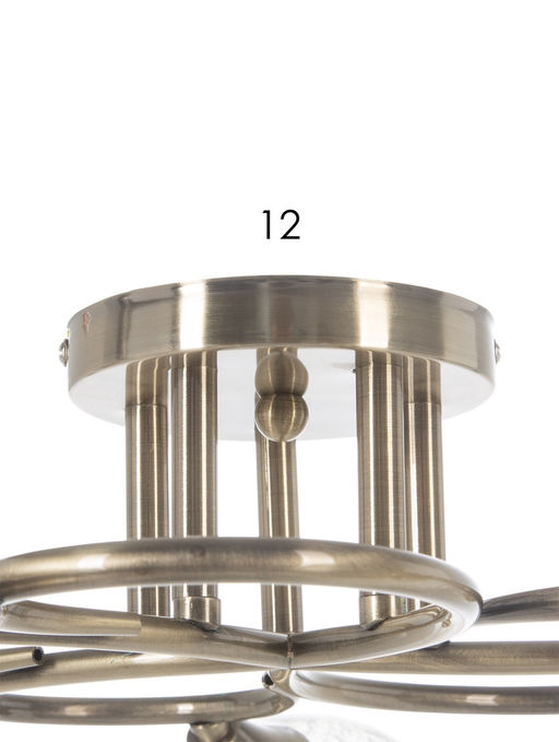 Люстра XA1213B/5, 5×60 Вт, E27, бронзовая