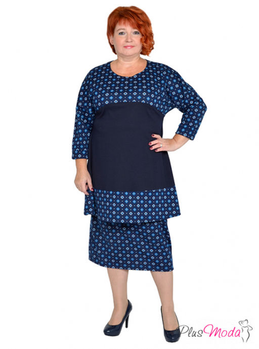 Туника Модель №1372 размеры 44-84 - Plusmoda фото 19