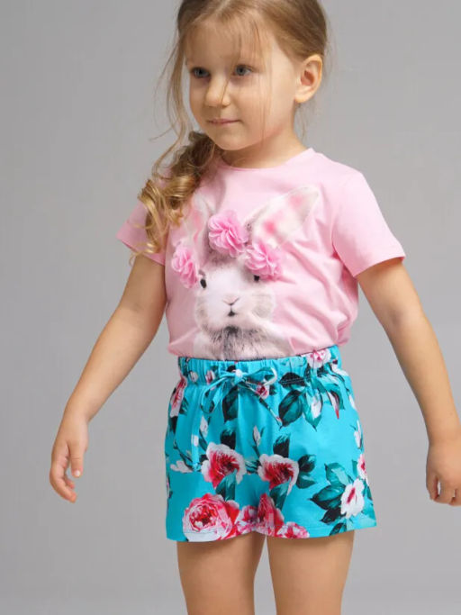 PlayToday / Шорты трикотажные для девочек  фото 4