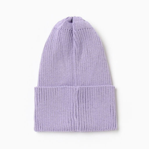 Шапка детская MINAKU, лавандовая, размер 48-52 (3-5 лет)