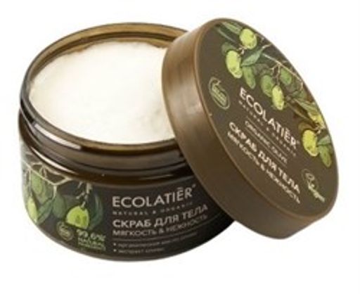 Ecolatier Organic Farm GREEN "OLIVE Oil" Скраб д/тела Мягкость+Нежность 300гр