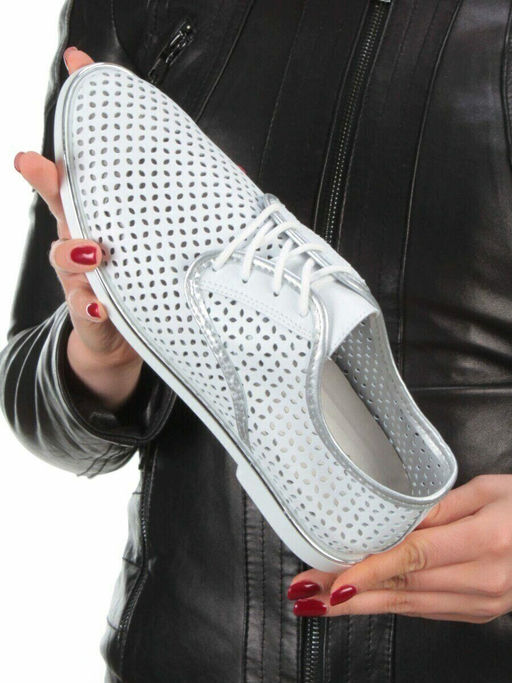 06-D07 WHITE Туфли - No name фото 2