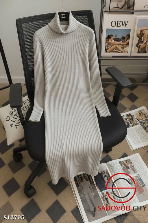 Платье женское однотонное - Bruno фото 3