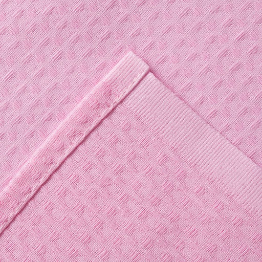 Простыня вафельная для бани Экономь и Я 150х180 см, цвет розовый 100% хлопок, 200 гр/м2  фото 3