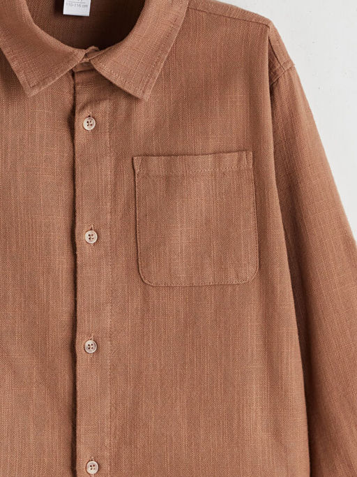 Uzun Kollu Erkek ?ocuk G?mlek