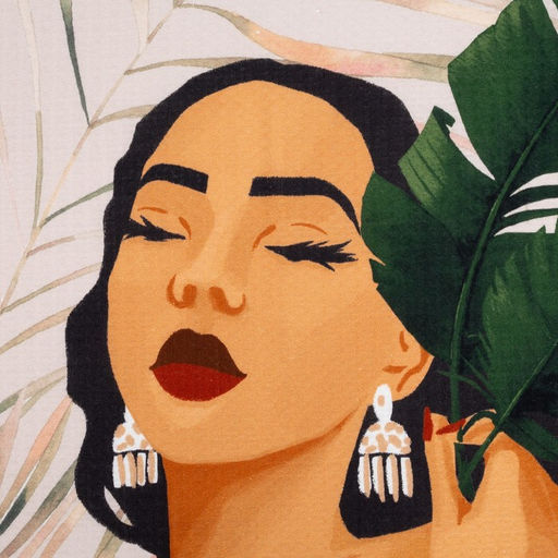 Цена за 2 шт. Полотенце Этель «Тропики» 40×73 см, 100% хлопок, вафля 160 г/м²