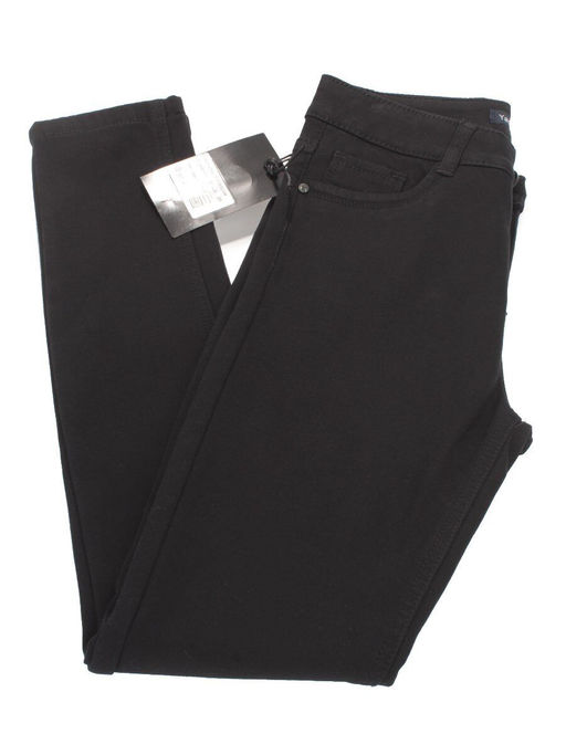 YA9926 BLACK Джинсы женские утепленные
