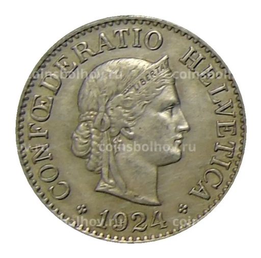 10 раппенов 1924 года Швейцария
