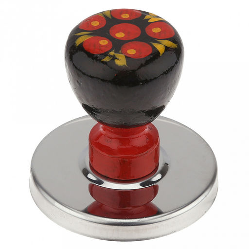 Форма для пельменей и вареников "Роспись" 6,5х6см, деревянная ручка (Россия)